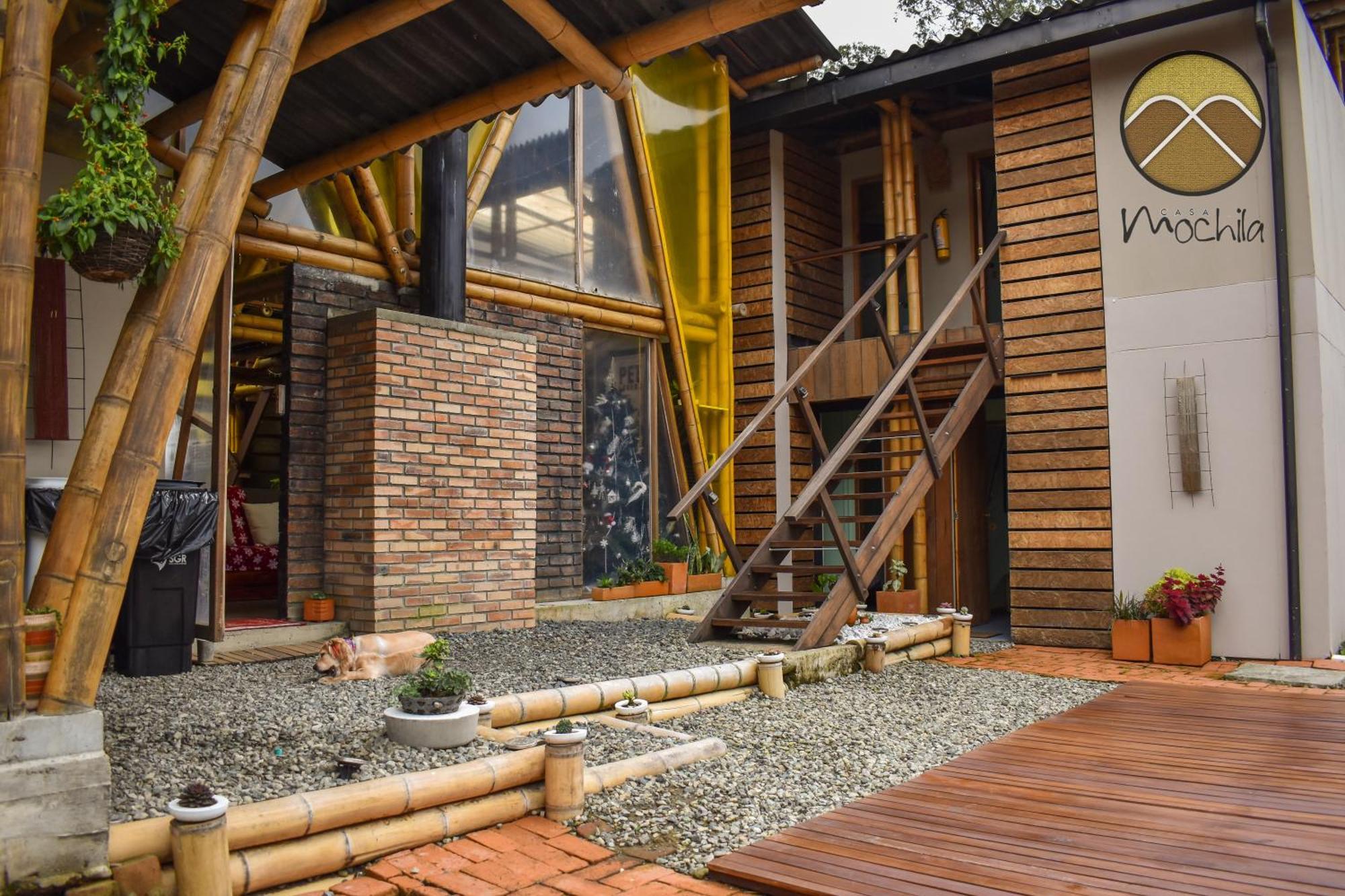 Casa Mochila Hostel Salento Ngoại thất bức ảnh